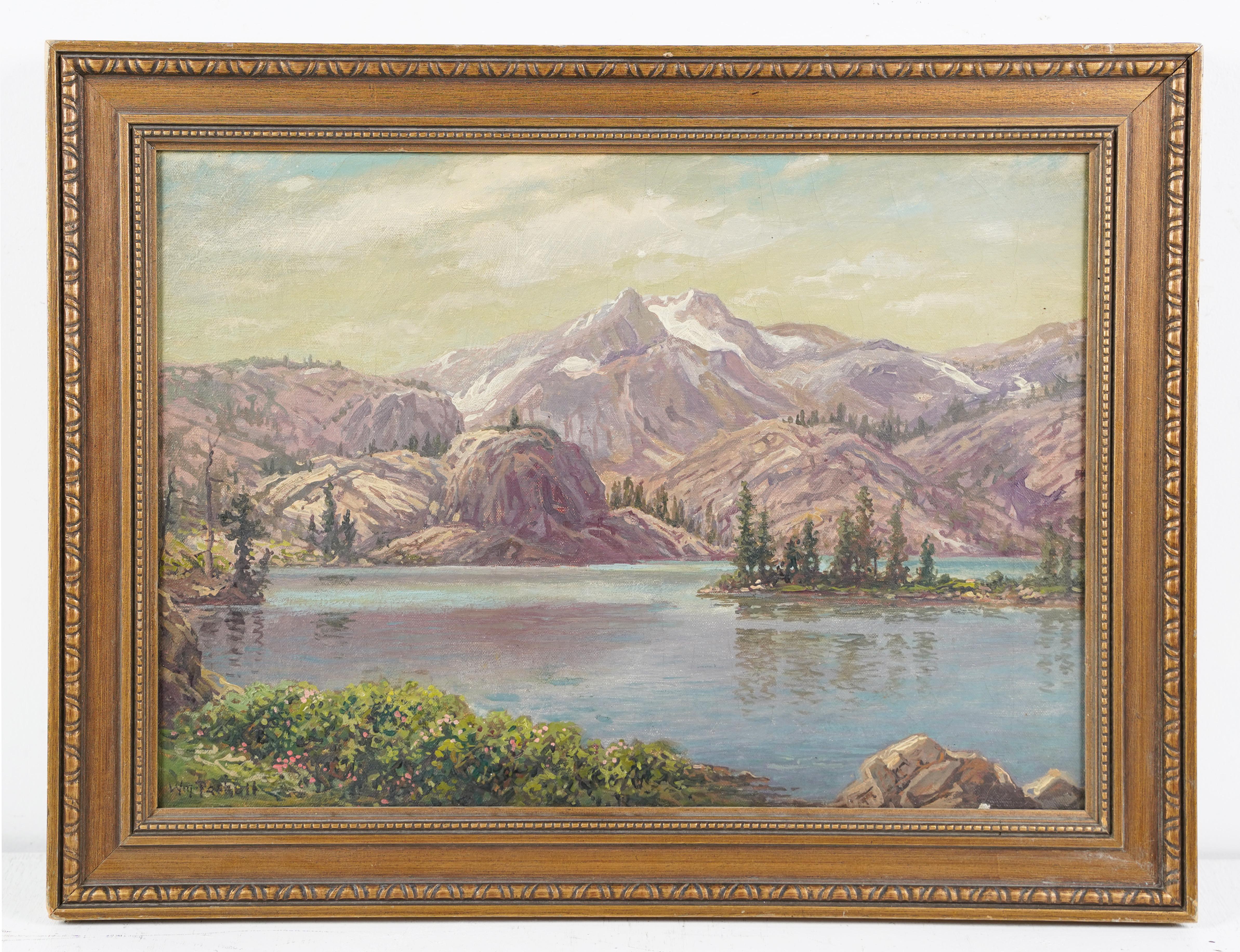 William Paskell Impressionista americano della Scuola della Montagna Bianca Pittura ad olio - Painting Impressionismo di William Frederick Paskell 
