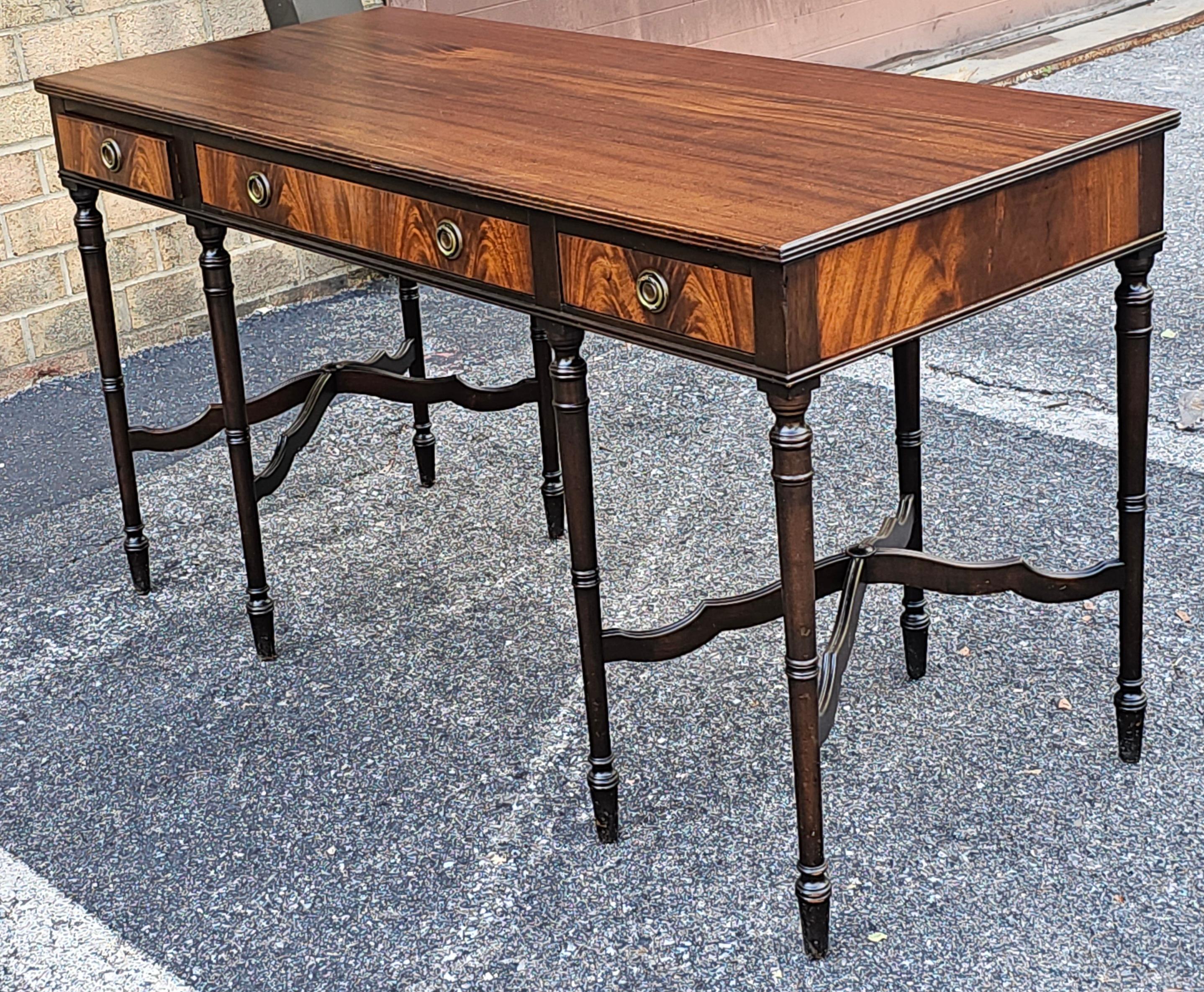 William French Minneapolis Mahogany Writing Desk, Circa 1890s For Sale 3