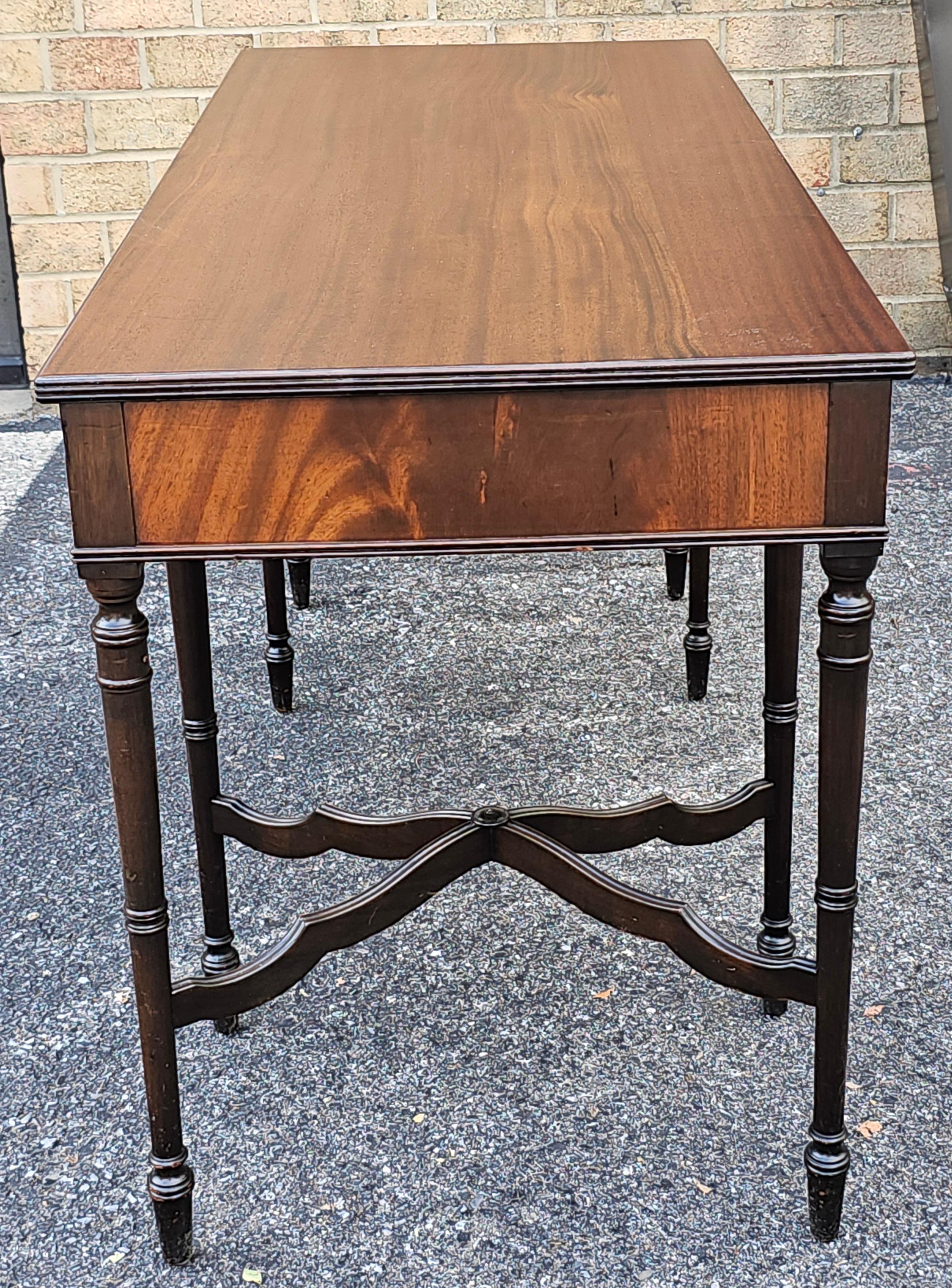 William French Minneapolis Mahogany Writing Desk, Circa 1890s For Sale 2
