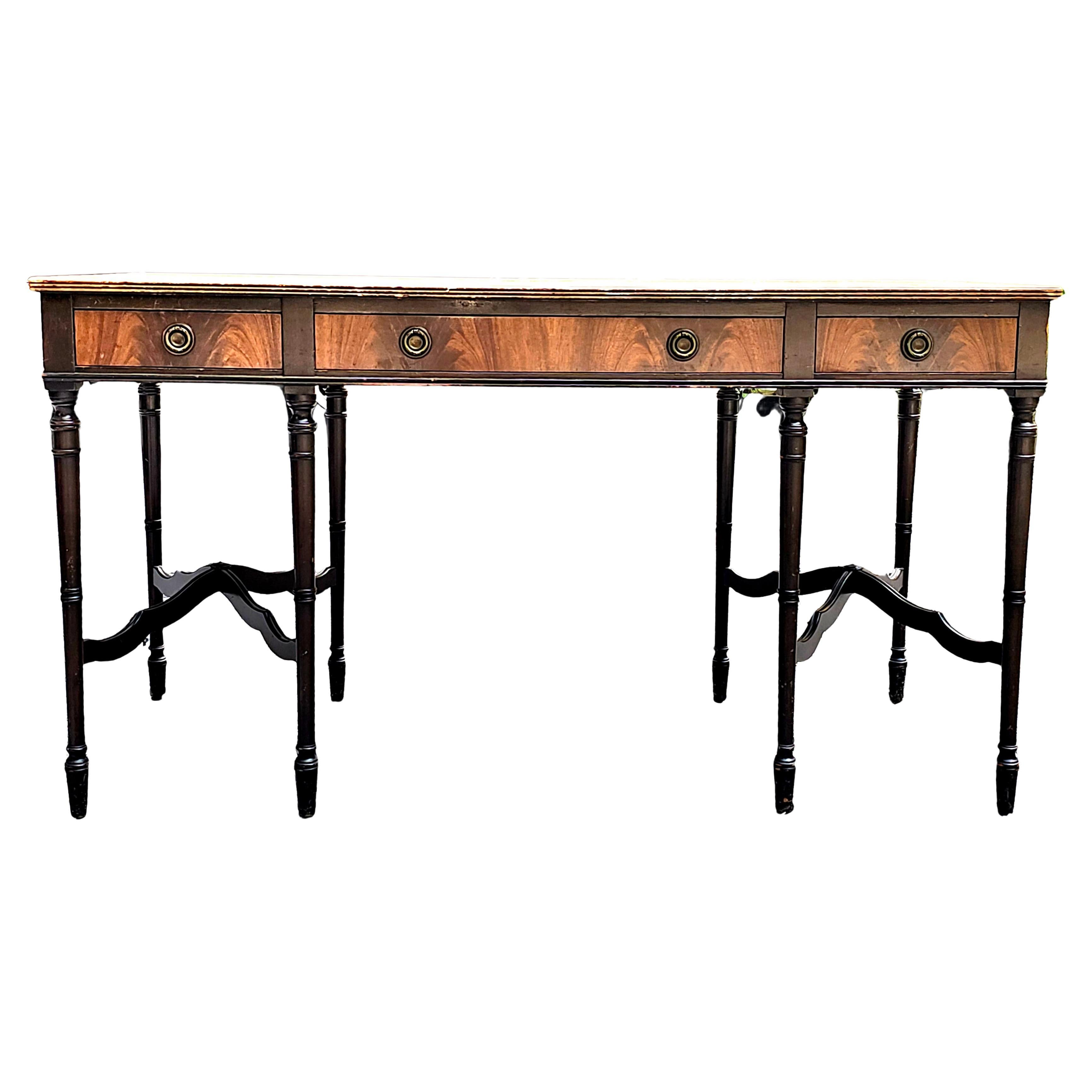 Scrivania in mogano William French Minneapolis, 1890 circa in vendita