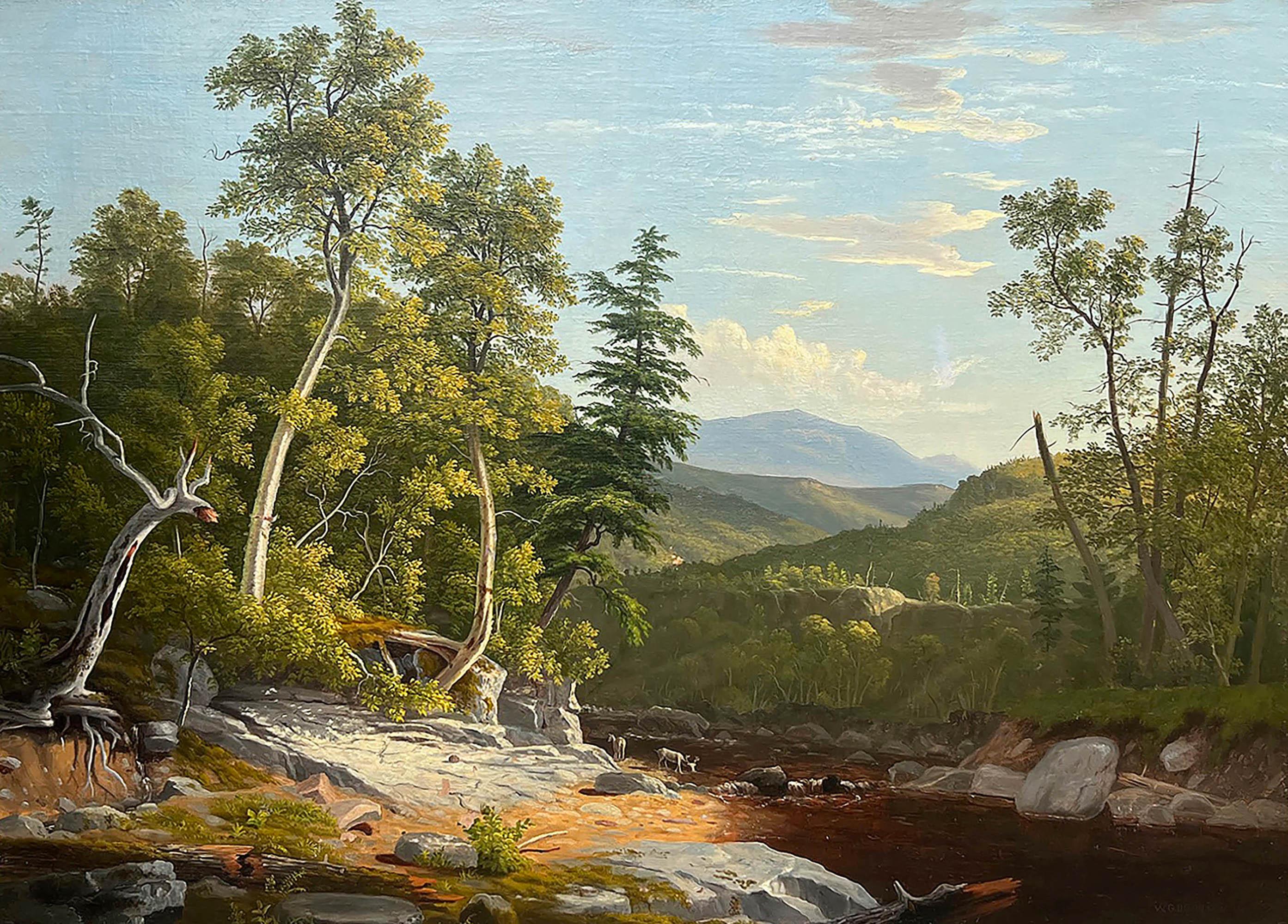 Montagne Bianche nel New Hampshire dell'artista William G. Boardman (1815-1895) in vendita 1