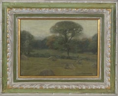 Early Tonalist Landscape -- California Coastal Live Oaks William Schneider 1915