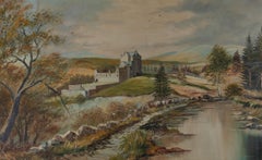 William Gash - 20th Century Oil, Scottish Castle