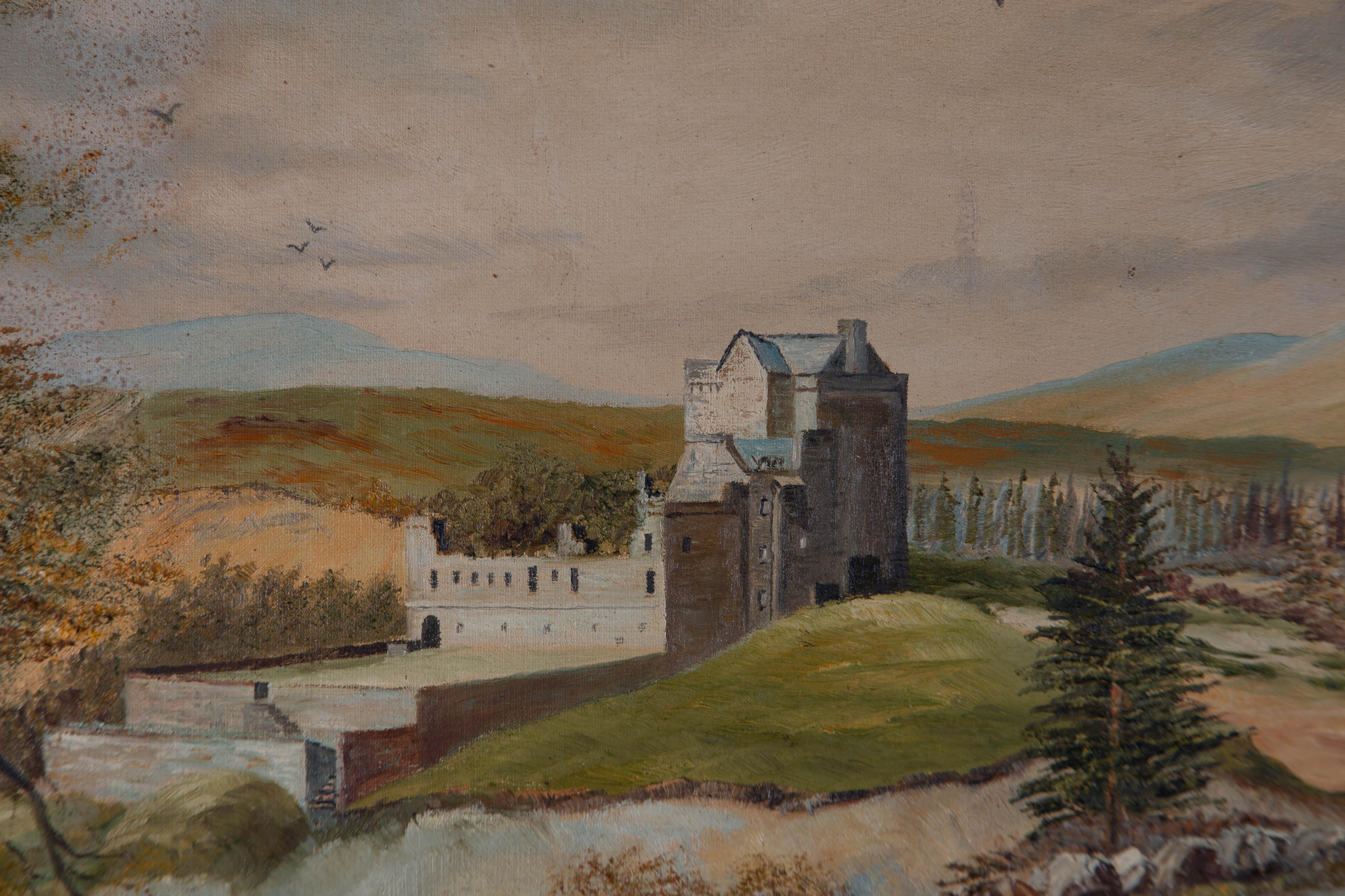 William Gash - 20th Century Oil, Scottish Castle 4