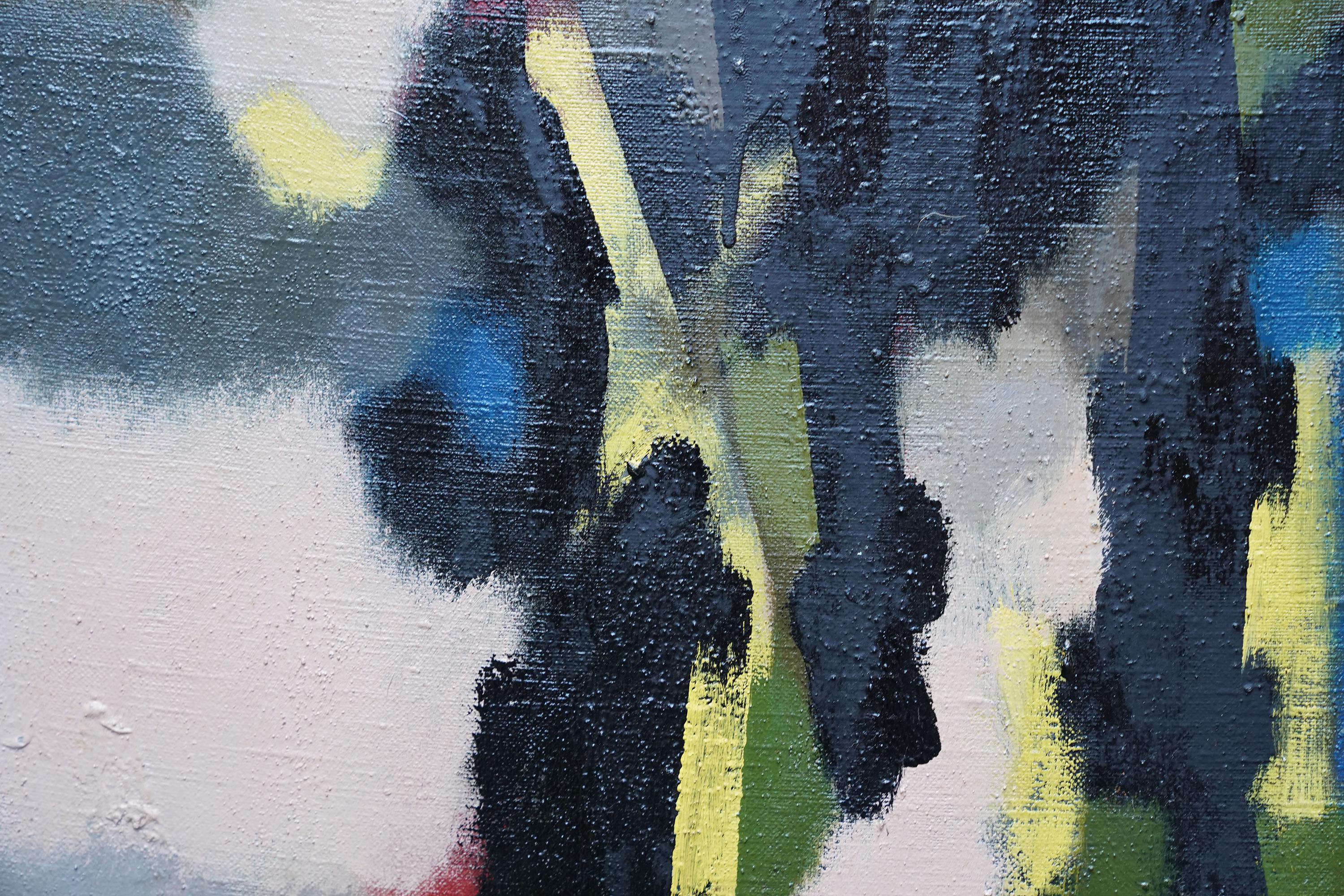 Landscape Element Dec '59 - Scottish Abstract Expressionist art oil painting For Sale 1