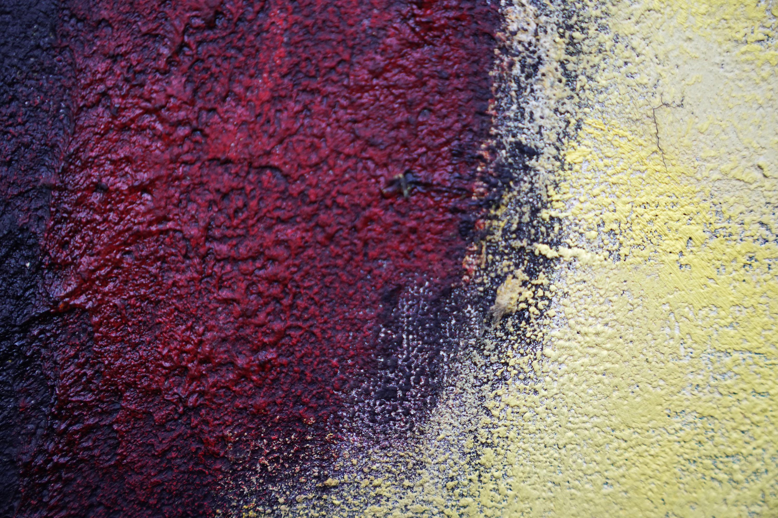 Ídolo Rojo 2 - Pintura al óleo de arte expresionista abstracto escocés de 1959 en venta 2