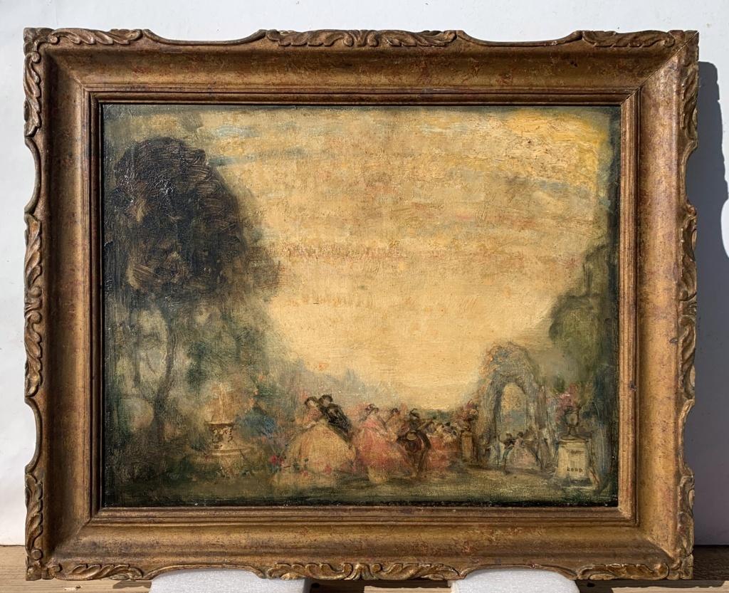 William George Robb - Quadro inglese del primo Novecento - Scena galante 1