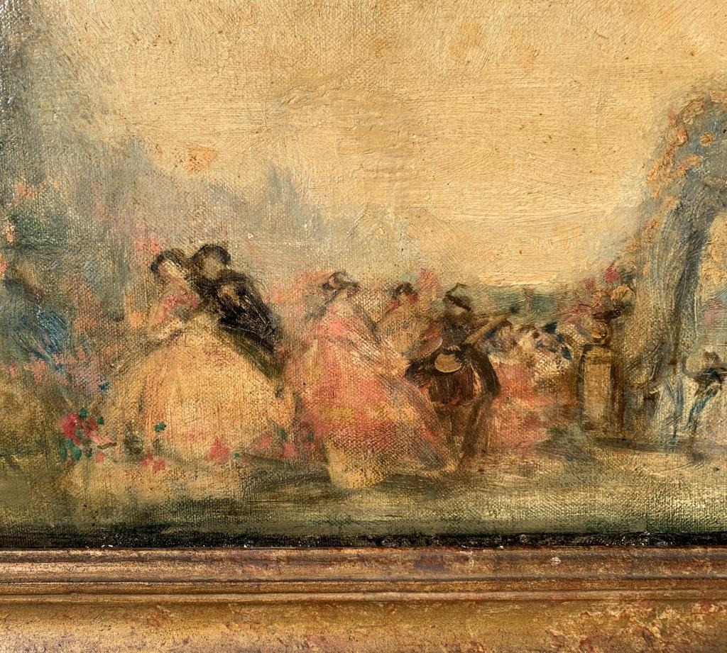 William George Robb - Quadro inglese del primo Novecento - Scena galante 2