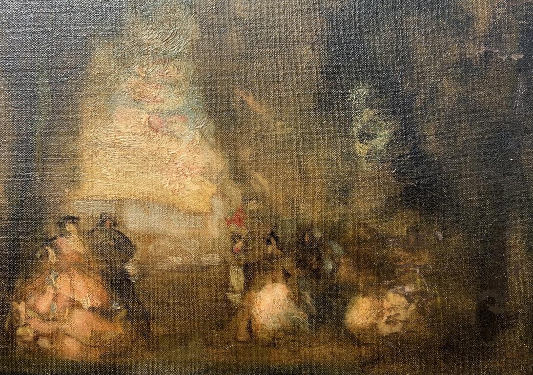 William George Robb - Quadro inglese del primo Novecento - Scena galante 2