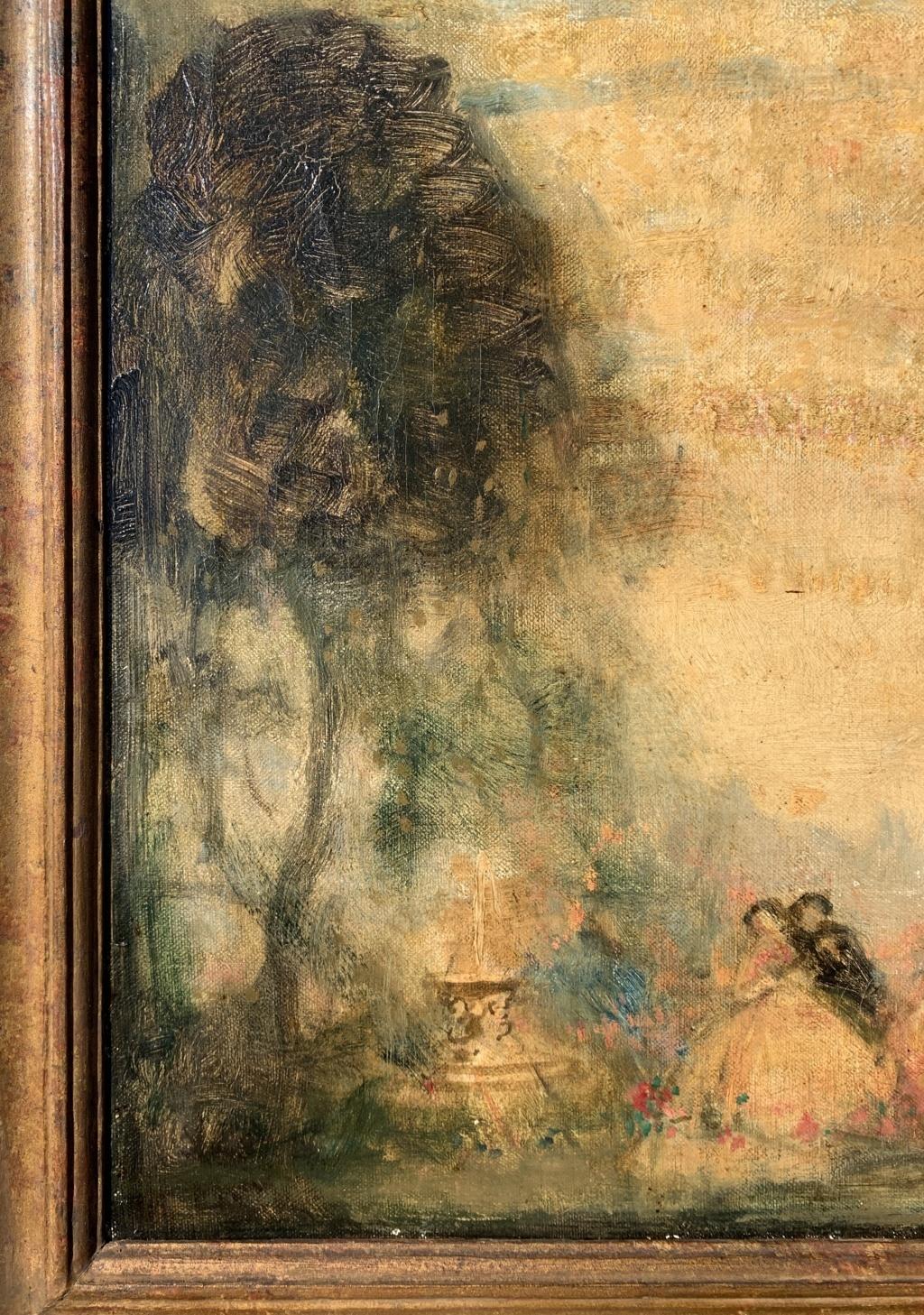 William George Robb - Quadro inglese del primo Novecento - Scena galante 4