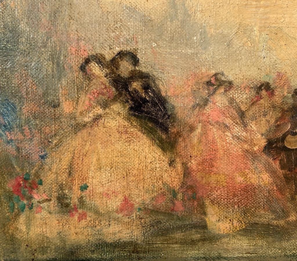William George Robb - Quadro inglese del primo Novecento - Scena galante 6