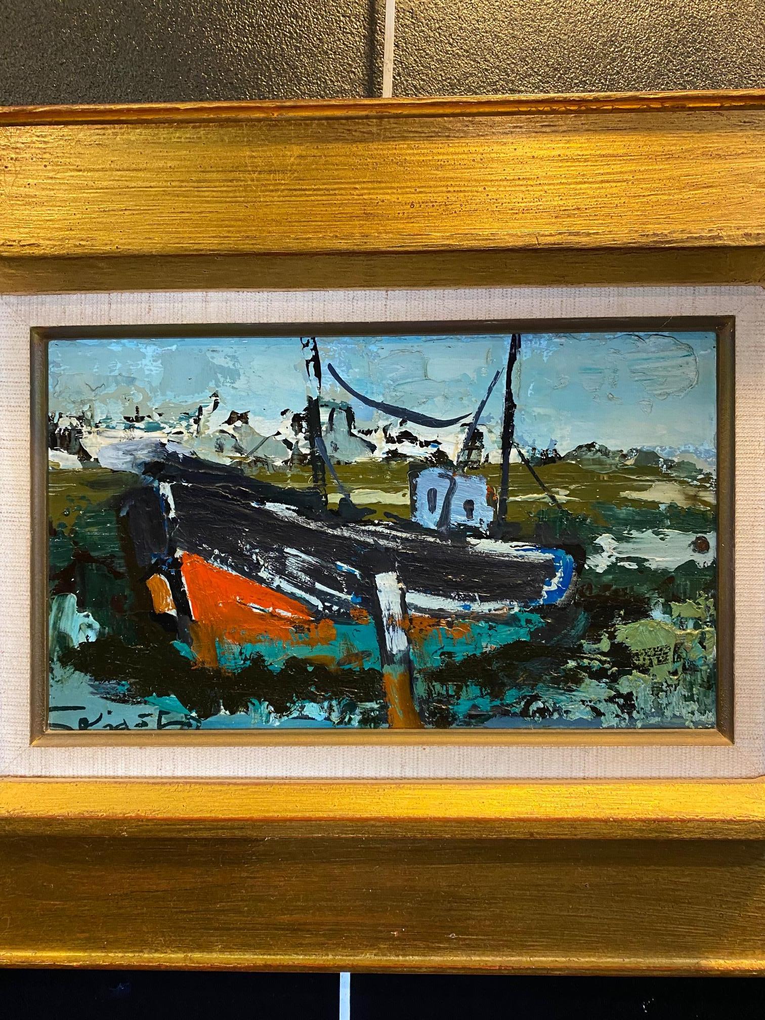 William Goliasch (1922-1986)
Geneva Artist 
Oil work on canvas with frame
Total size with frame is 45x34 cm