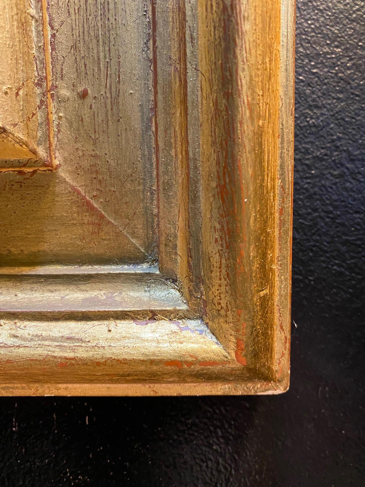 Öl auf Holz verkauft mit Rahmen 
Gesamtgröße mit Rahmen 36x47 cm
William GOLIASCH ist ein Schweizer Künstler, geboren 1922 und gestorben 1986. Seine Werke wurden bereits 100 Mal öffentlich versteigert, hauptsächlich in der Kategorie Malerei.