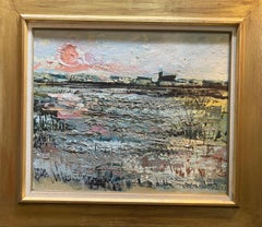 "Sainte Marie de la Mer" by William GOLIASCH - Oil on canvas 54x65 cm