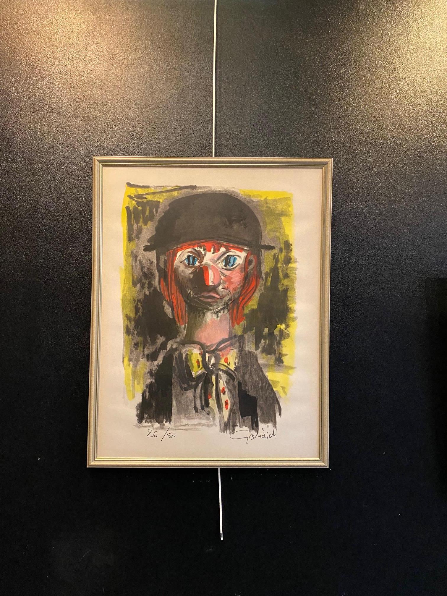 El payaso de William Goliasch - Impresión 50x66 cm en venta 4