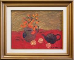 Still Life with Teapot and Oranges