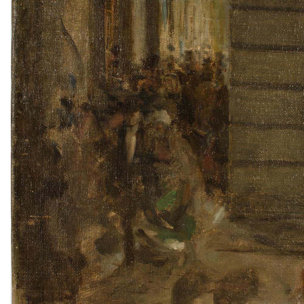 William Gordon Burn-Murdoch (británico, 1862 - 1939)  Escena callejera europea Británico en venta