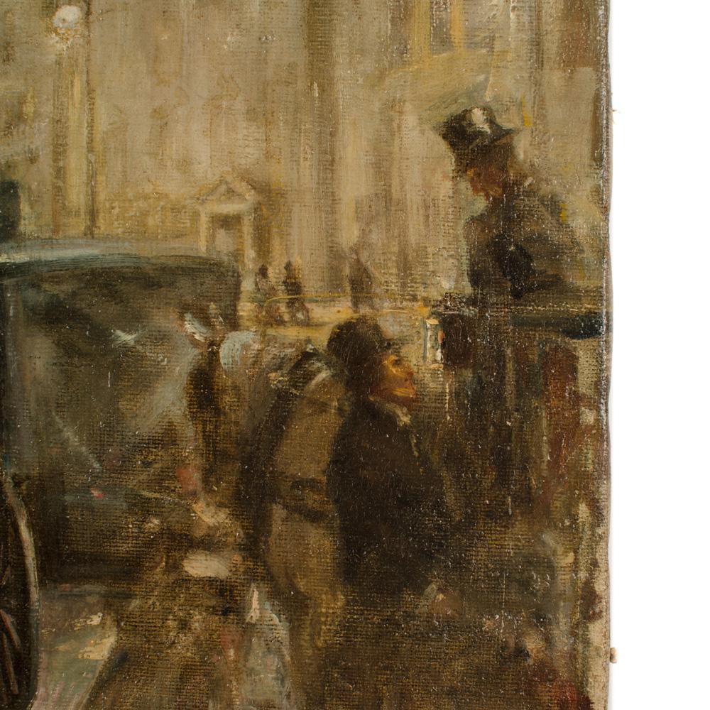William Gordon Burn-Murdoch (británico, 1862 - 1939)  Escena callejera europea en venta 1