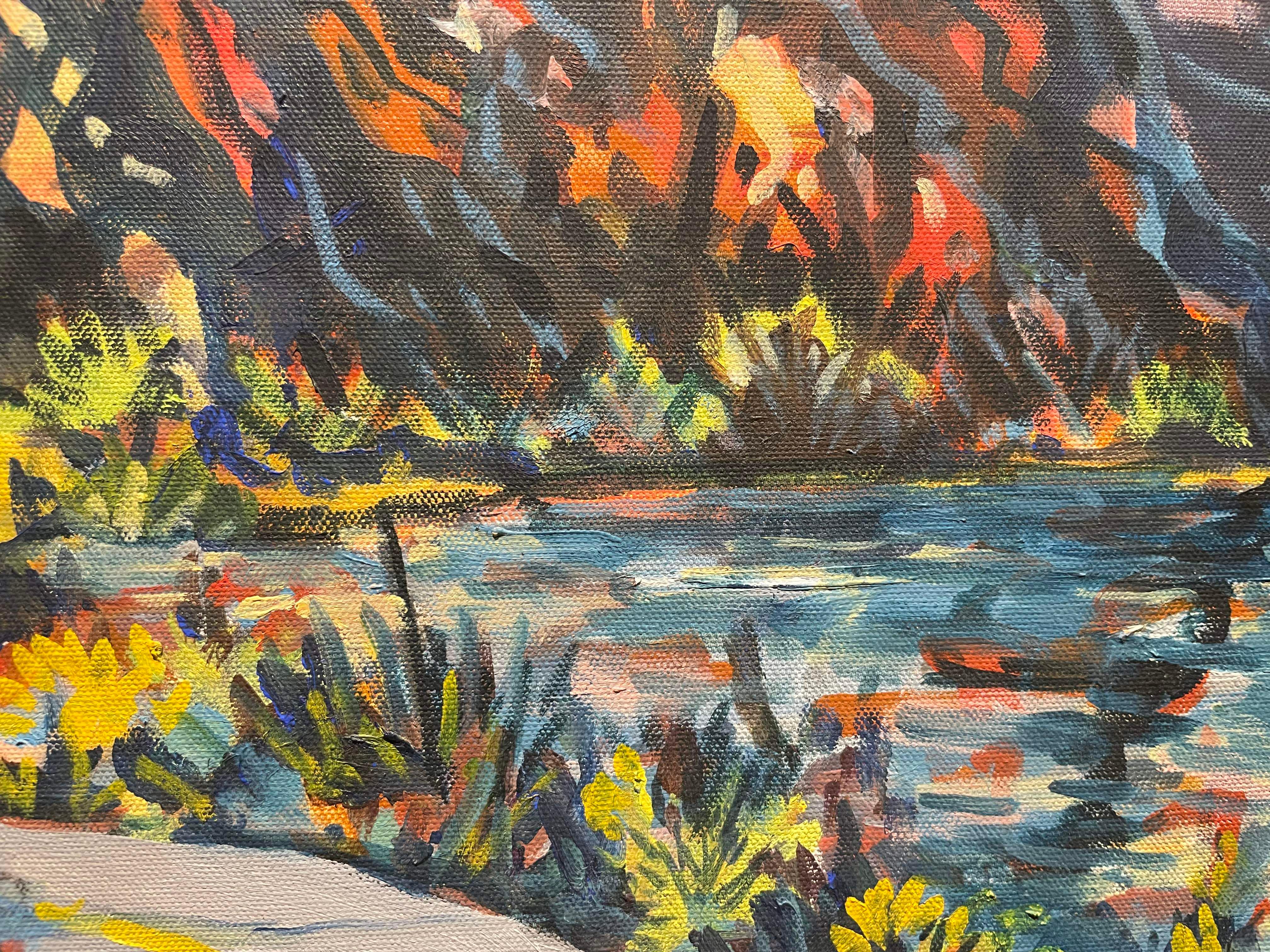 Taos, New Mexico, un vibrante paesaggio occidentale in vendita 9