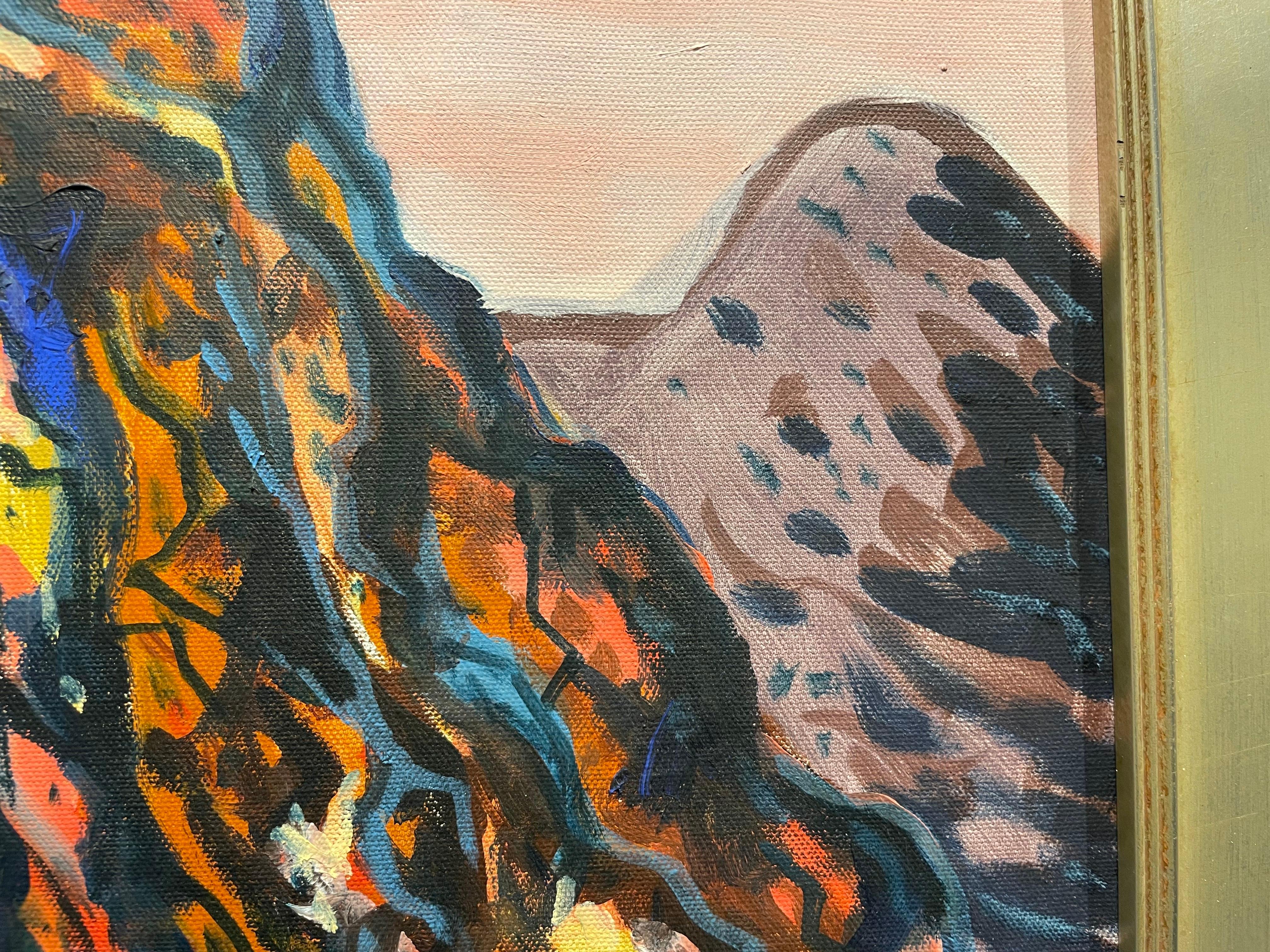 Taos, New Mexico, un vibrante paesaggio occidentale in vendita 11