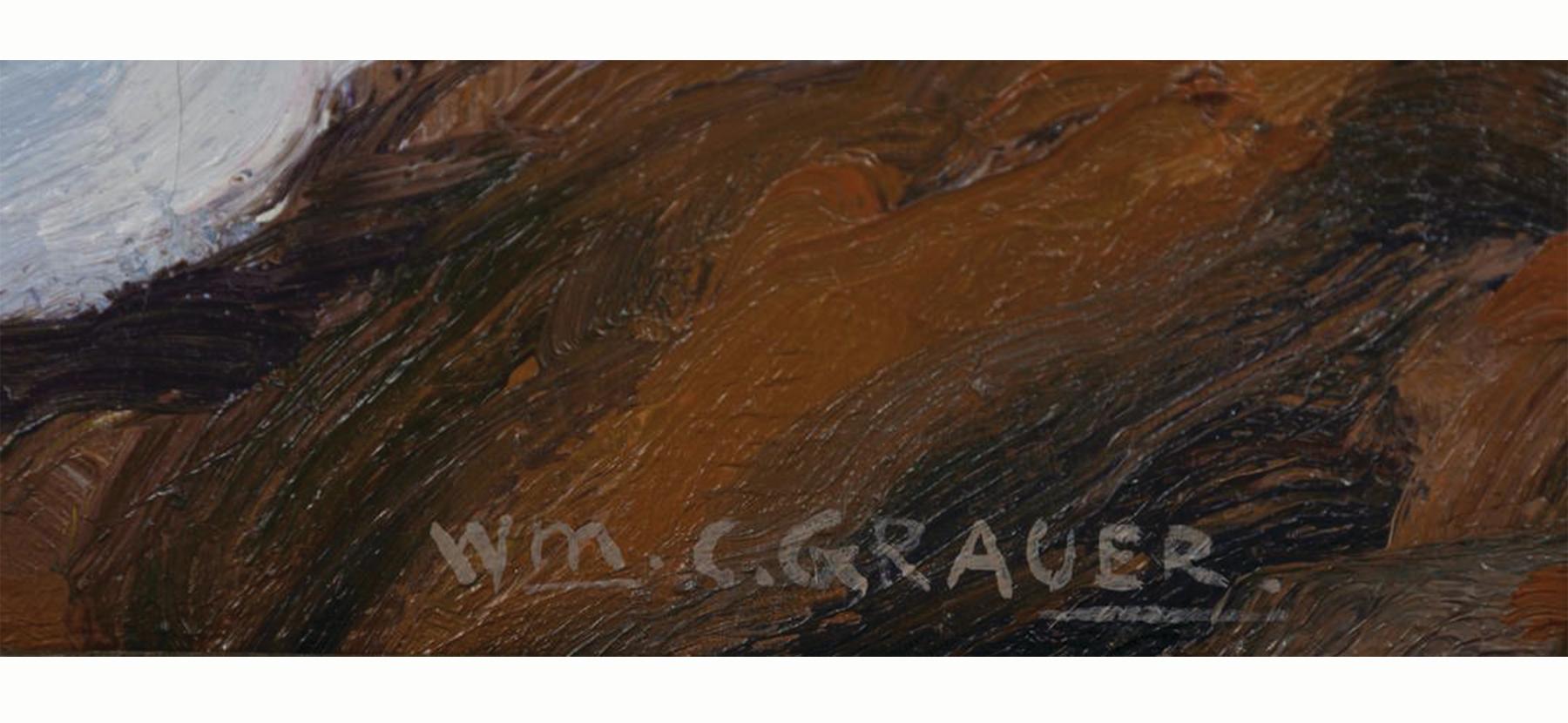 Scrub and Pines, Early 20th Century Landscape, Cleveland May Show Exhibition For Sale 1