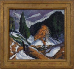 Scrub and Pines, Landschaft des frühen 20. Jahrhunderts, Cleveland May Show Exhibition