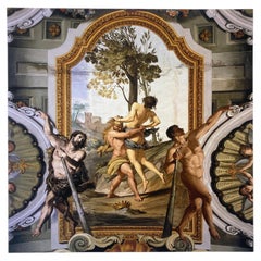 William Gray Harris – Fotografie auf Leinwand „Herkules und Antaios“