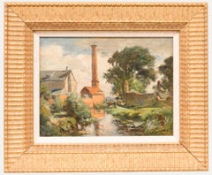 William Greaves (1852-1938) - Early 20th Century Oil, The Old Mill