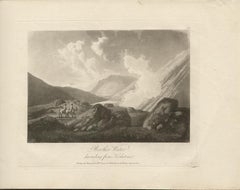 Brother Water, Lake District scenery C19th English aquatint