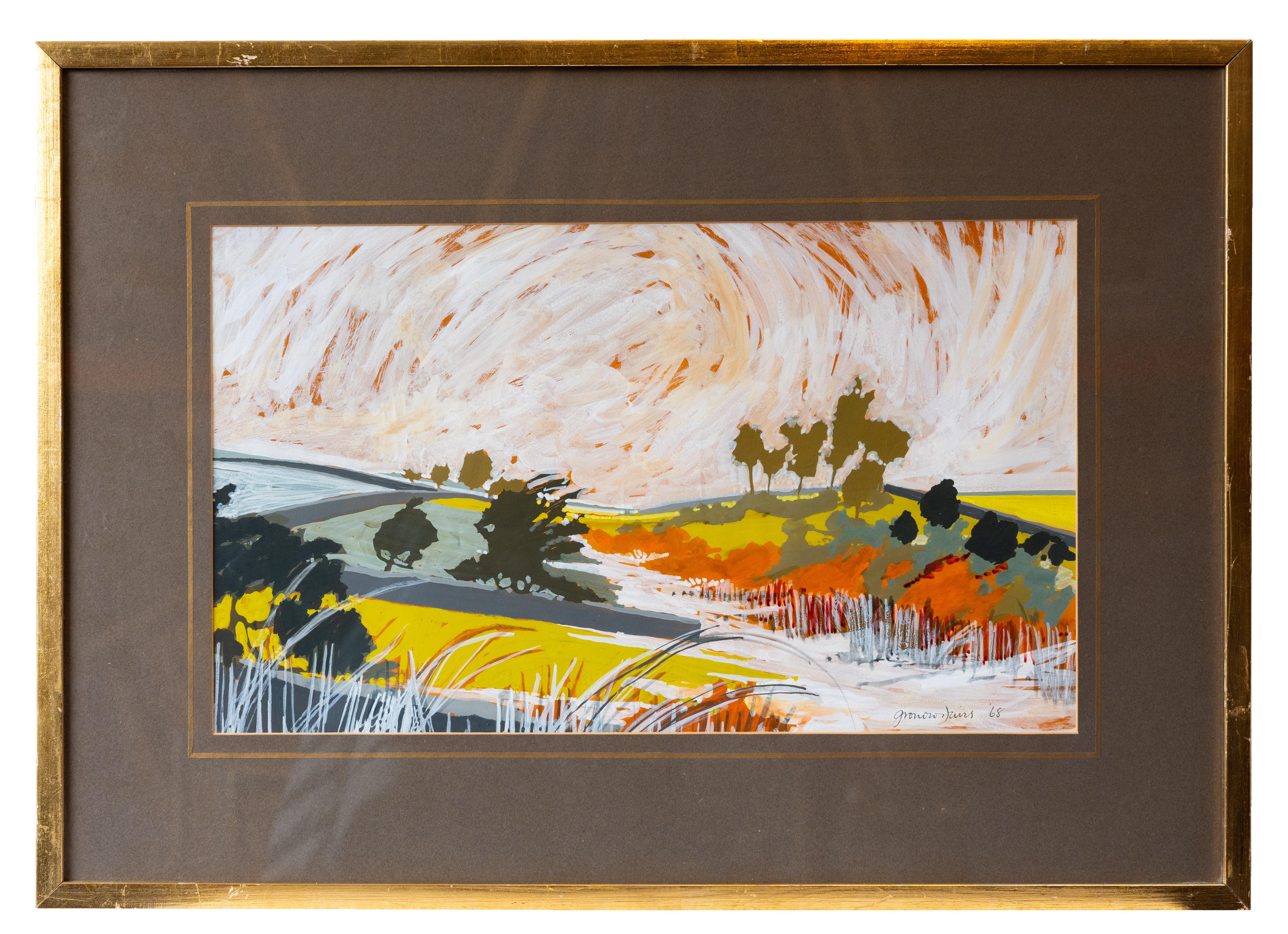 William Gronow-Davis Landscape Painting – Connemara Landschaftsbild Irland