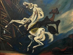 "Don Quixote at the Windmill " William Gropper, Social Realism, WPA