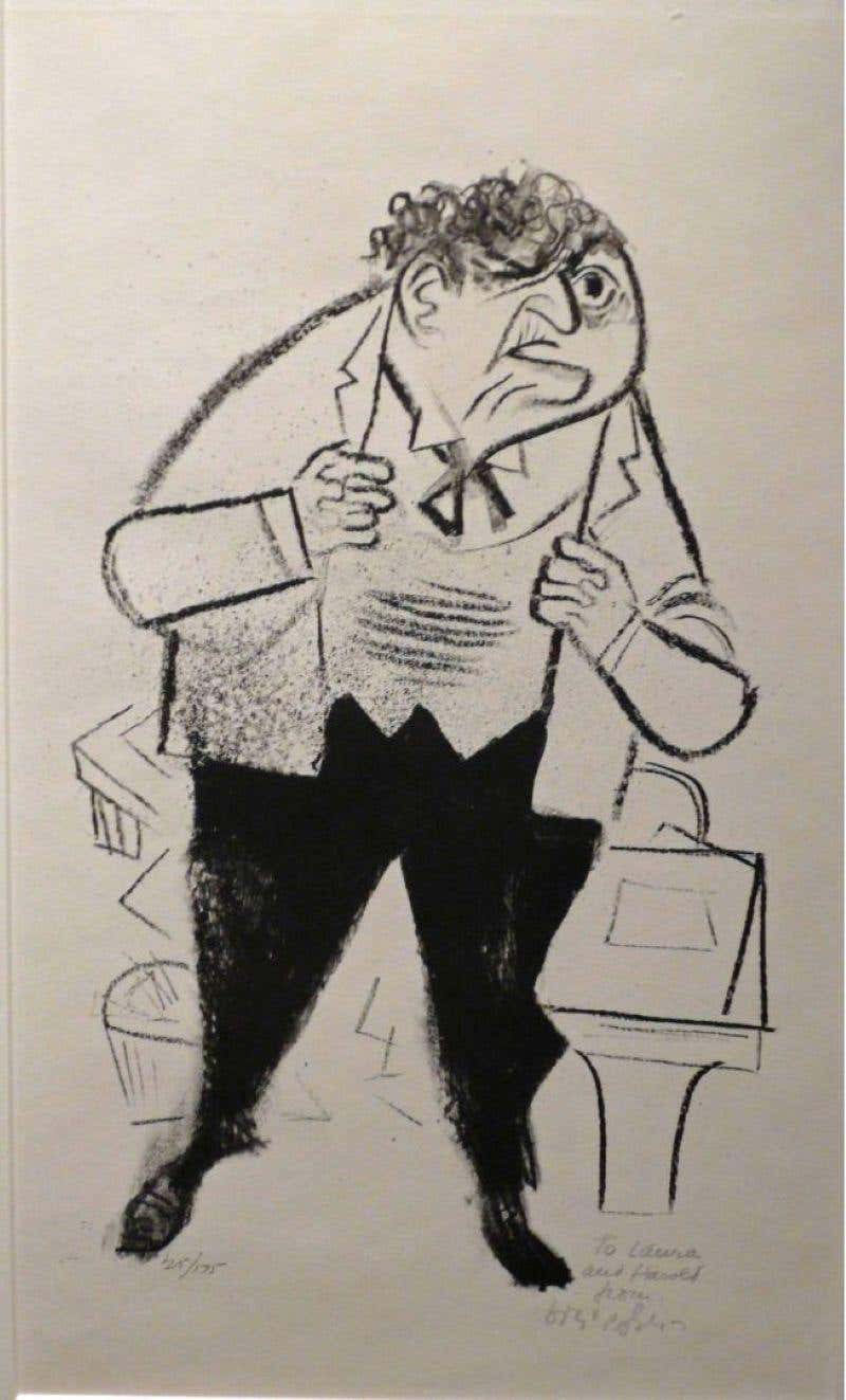 FIVE LITHOGRAPHS OF COURTROOM SCENES
