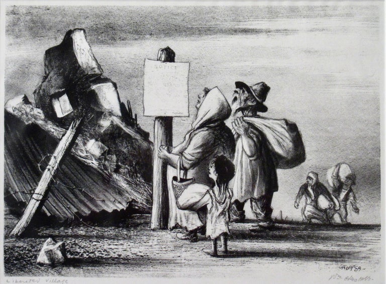 William Gropper - Liberated Village For Sale at 1stDibs