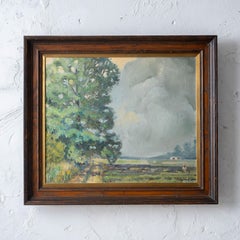 William H. Atkins Pastorale Landschaft, ca. 1980
