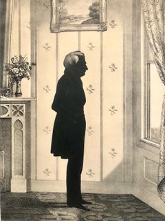 President William Henry Harrison in a Facsimile Reissue of a 1844 Lithograph