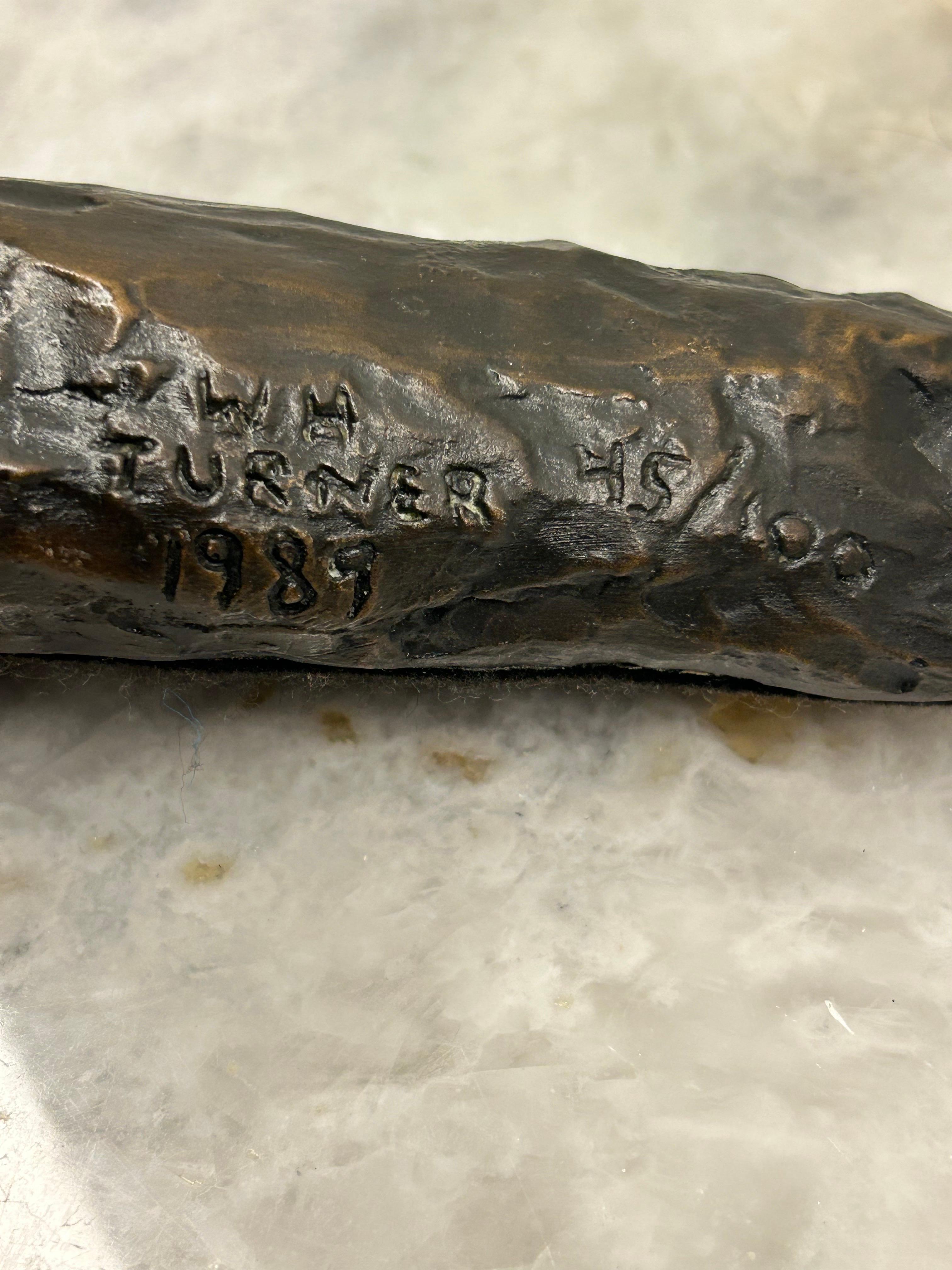 Fin du 20e siècle William H Turner Bronze 