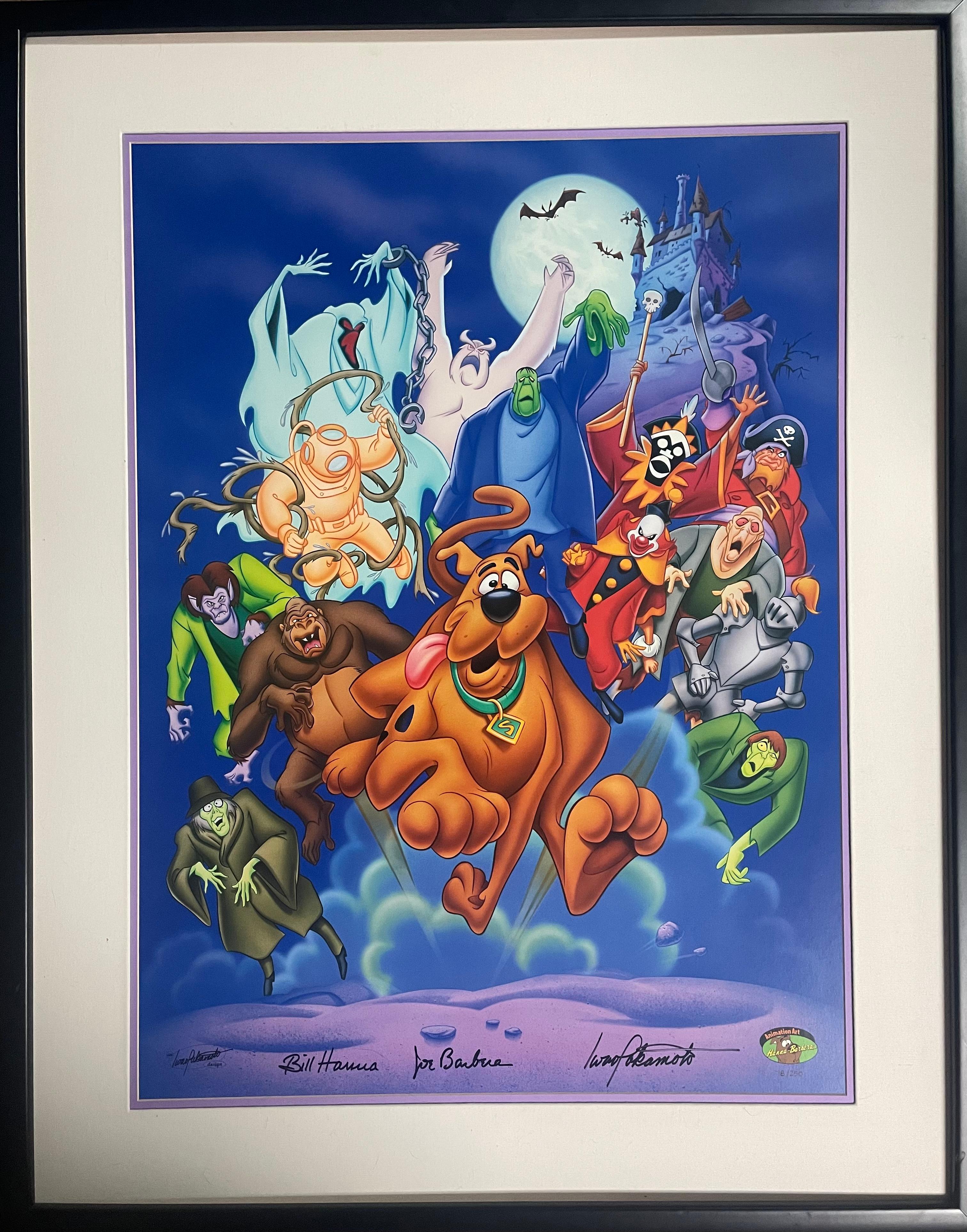 Fremde in der Nacht – Print von William Hanna 