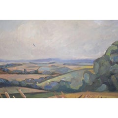 William Hansen Coastal Scenery, Two Paintings in One!