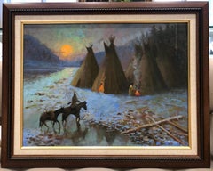 Coming Home at Sunset