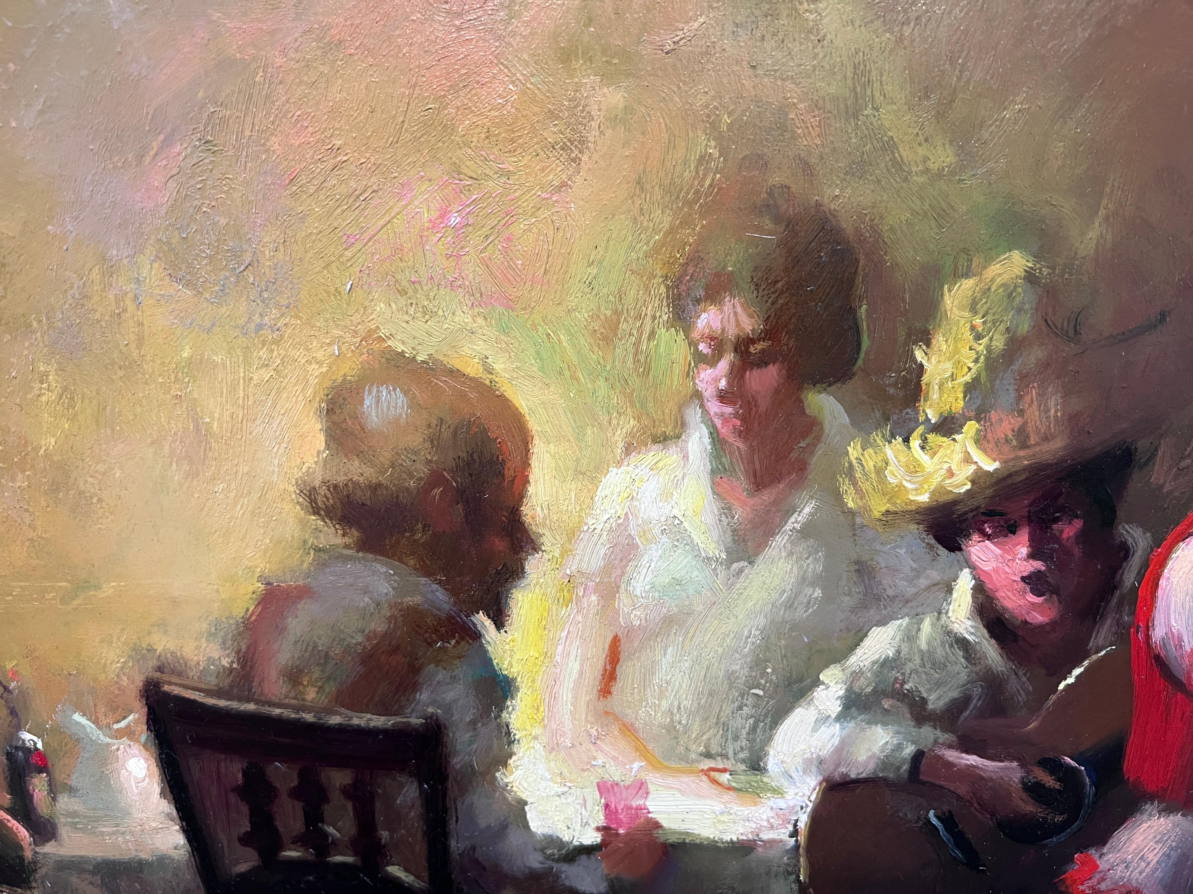 Óleo original firmado por William Harnden Impresionista estadounidense 1920-1983 en venta 8