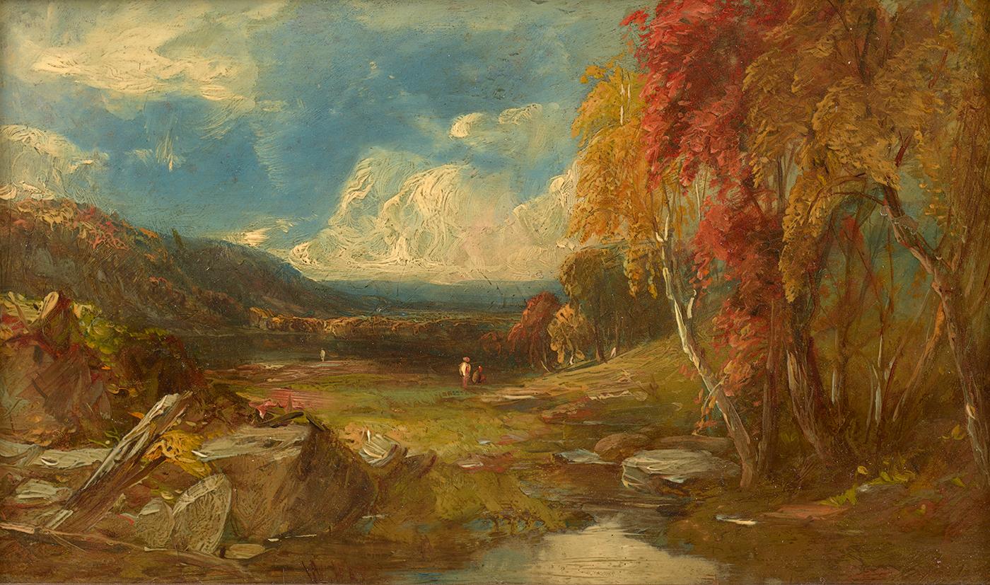 William Hart Landscape Painting - Reminiscence of Vermont, ca. 1860–1870