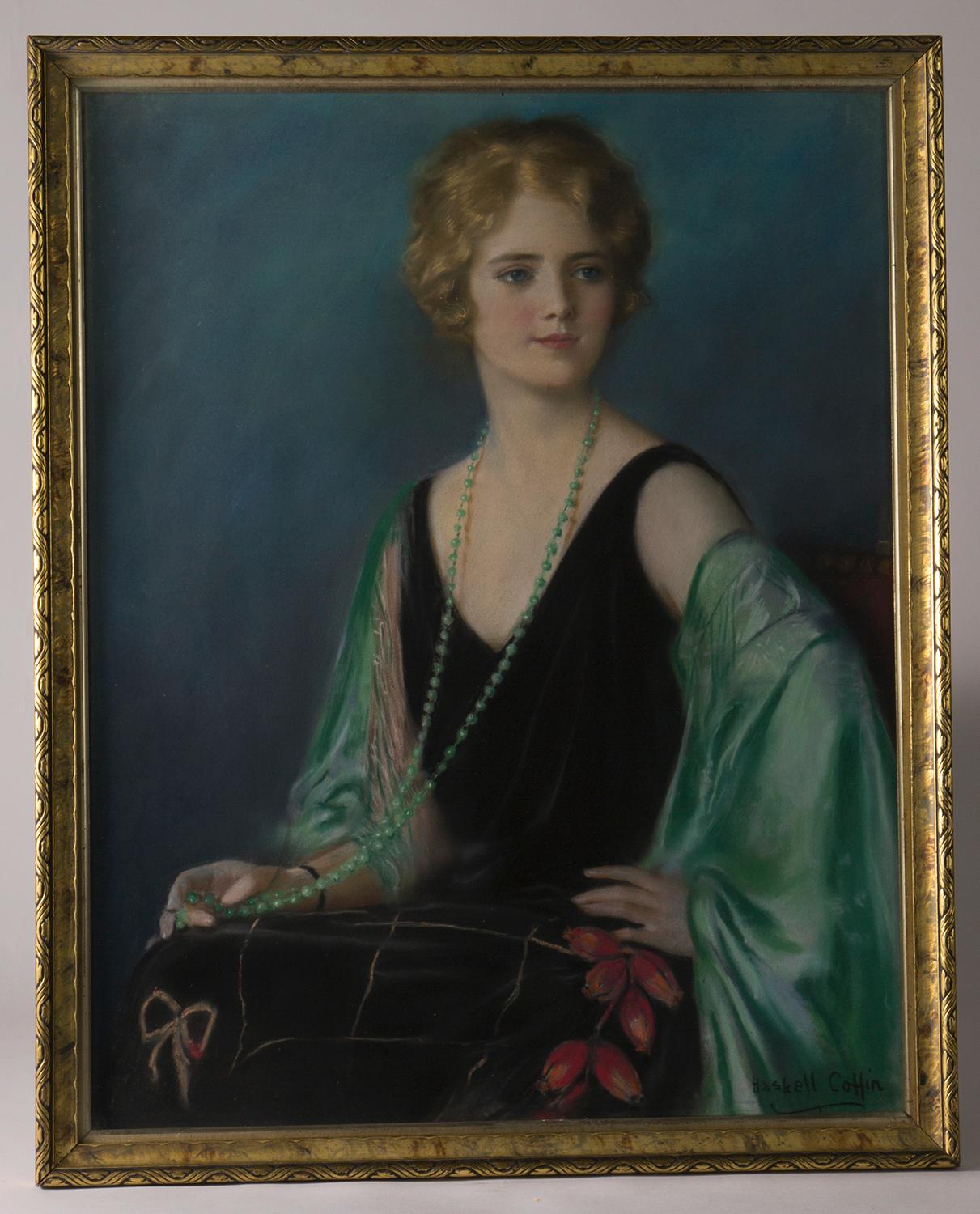 The Jade Necklace - Painting by William Haskell Coffin