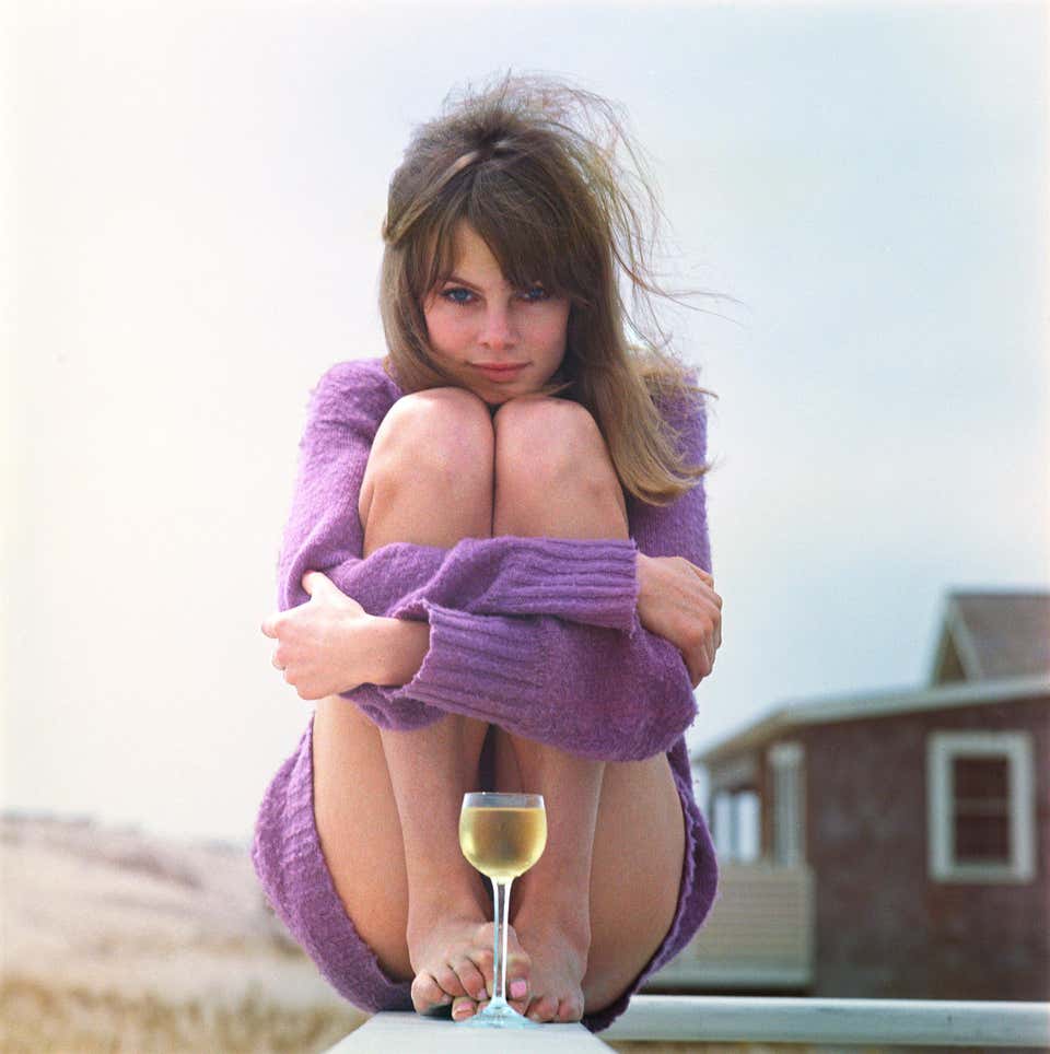 Jean Shrimpton (Wine Glass), Westhampton Beach, New York