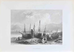 Alloney - Lithograph By W.H. Bartlett - 19th Century
