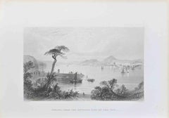 Dundee, aus der gegenüberliegenden Seite des Tay von W.H. Bartlett – 19. Jahrhundert