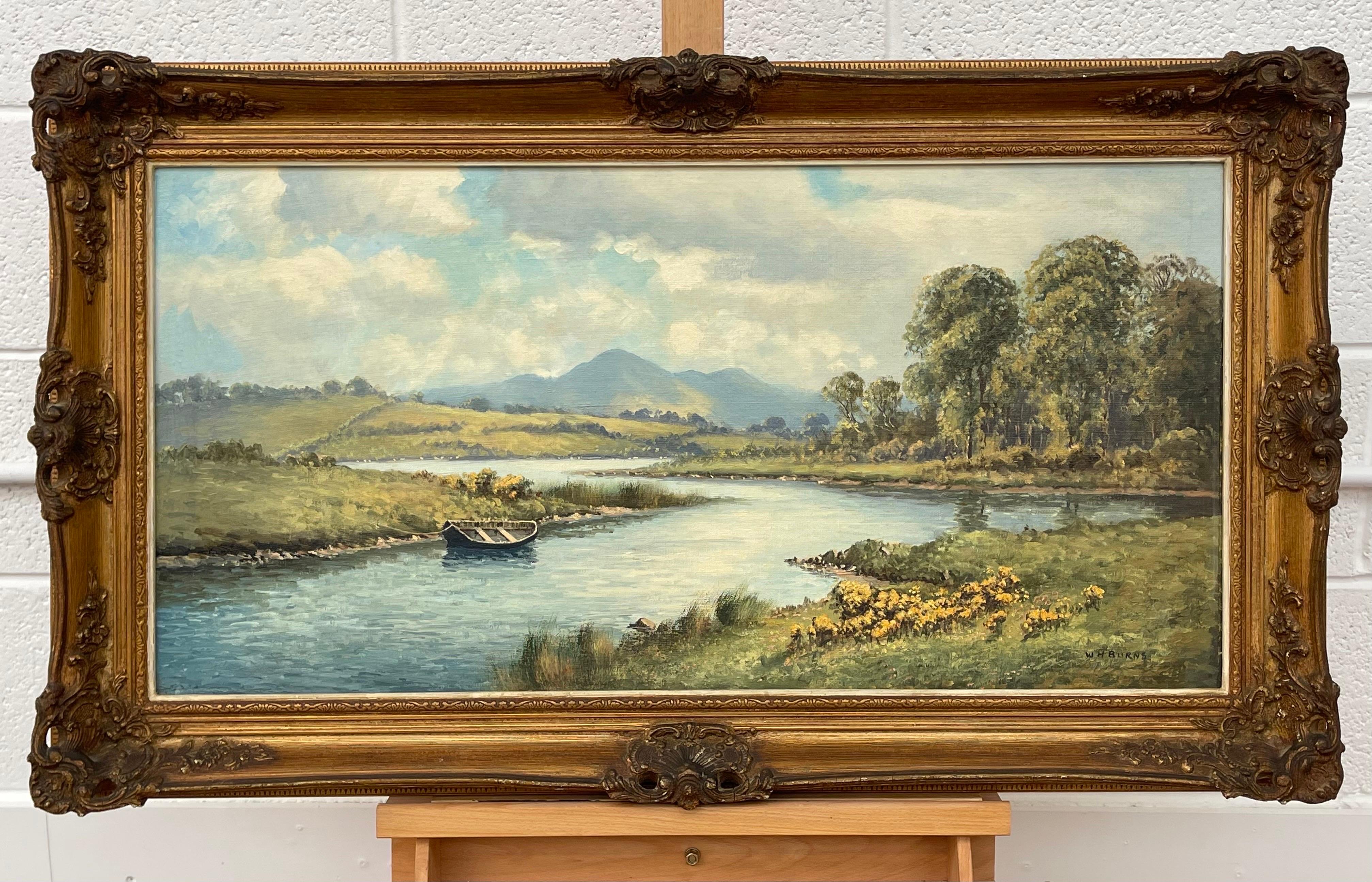 Original Oil Painting of Mountain River Scene in Ireland by Modern Irish Artist 14