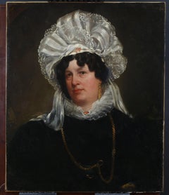 Antique Portrait of Elizabeth Gordon, Duchess of Gordon, 1794-1864.