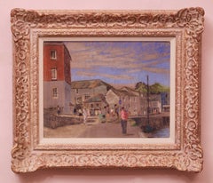 Cornish Seaside - Mid - Late 20th Century Impressionist Oil by William Innes