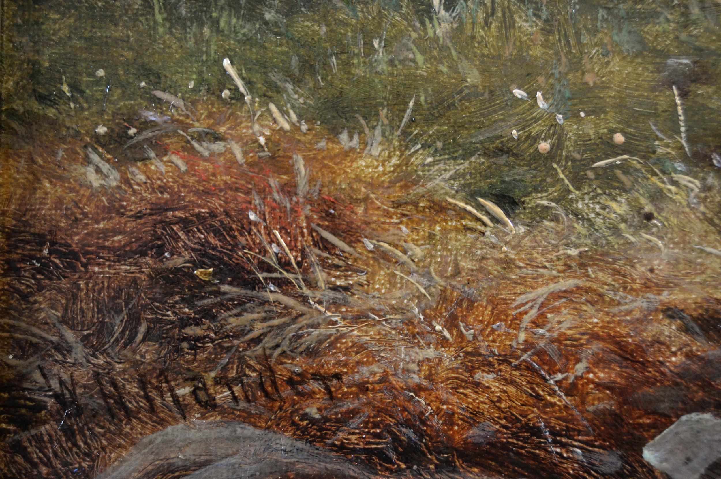Peinture à l'huile de paysage gallois du 19e siècle représentant la rivière Mawddach en vente 1