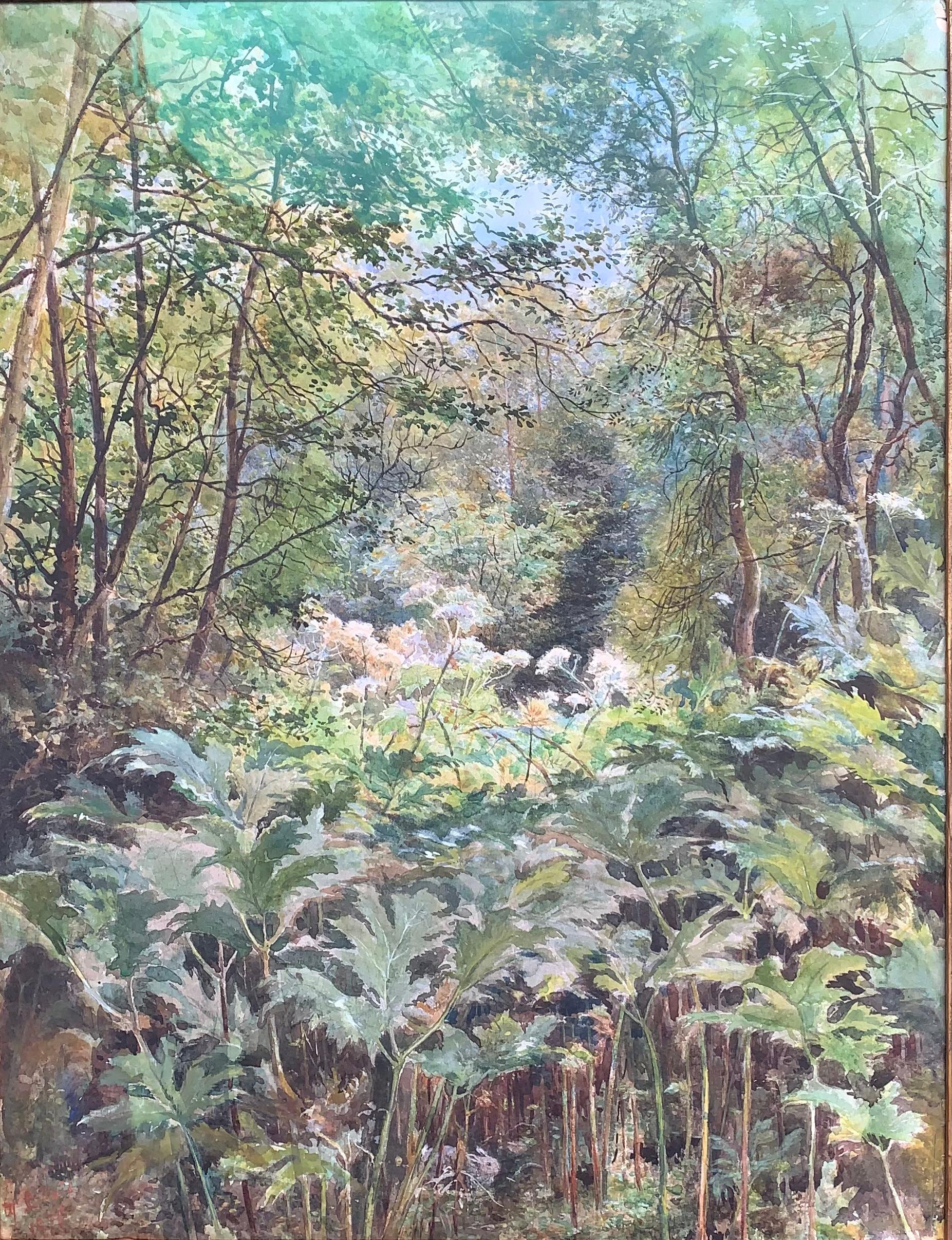La radura del bosco - Painting di William Henry Millais